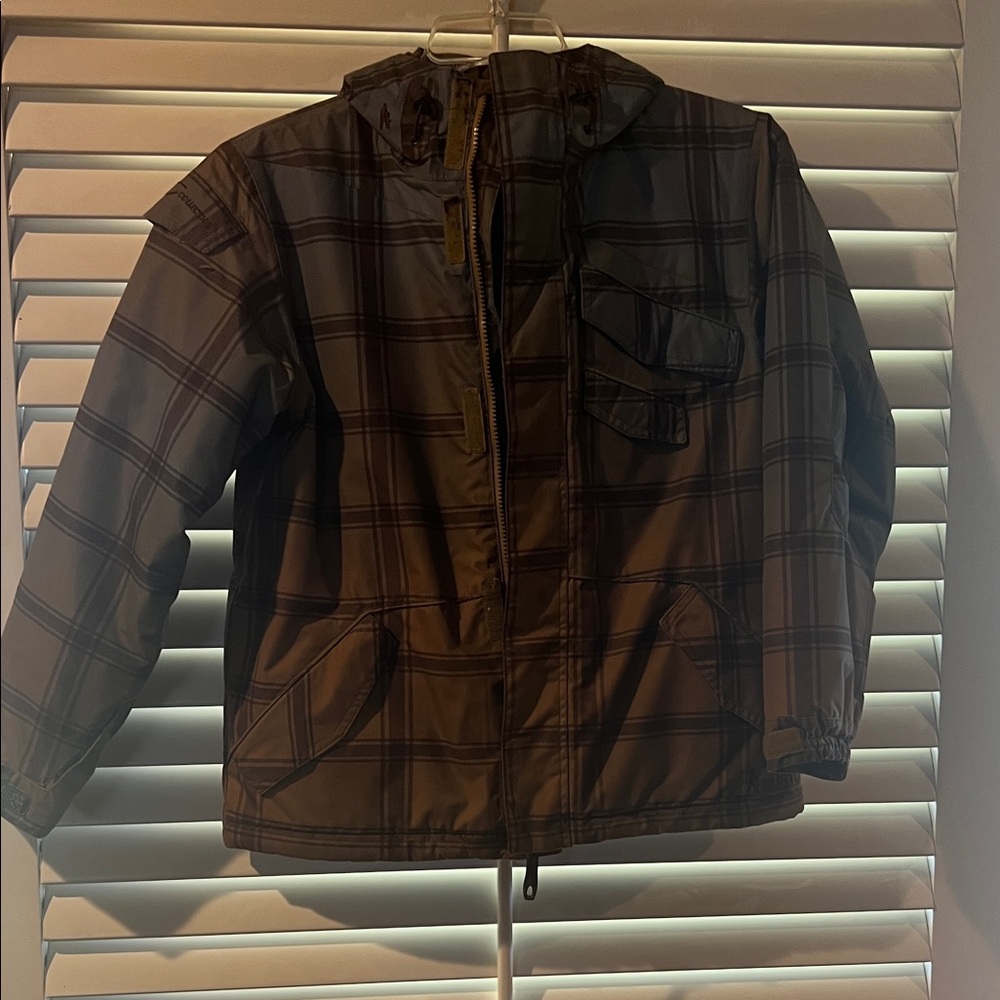 Burton Green and Black Snowboarding Jacket